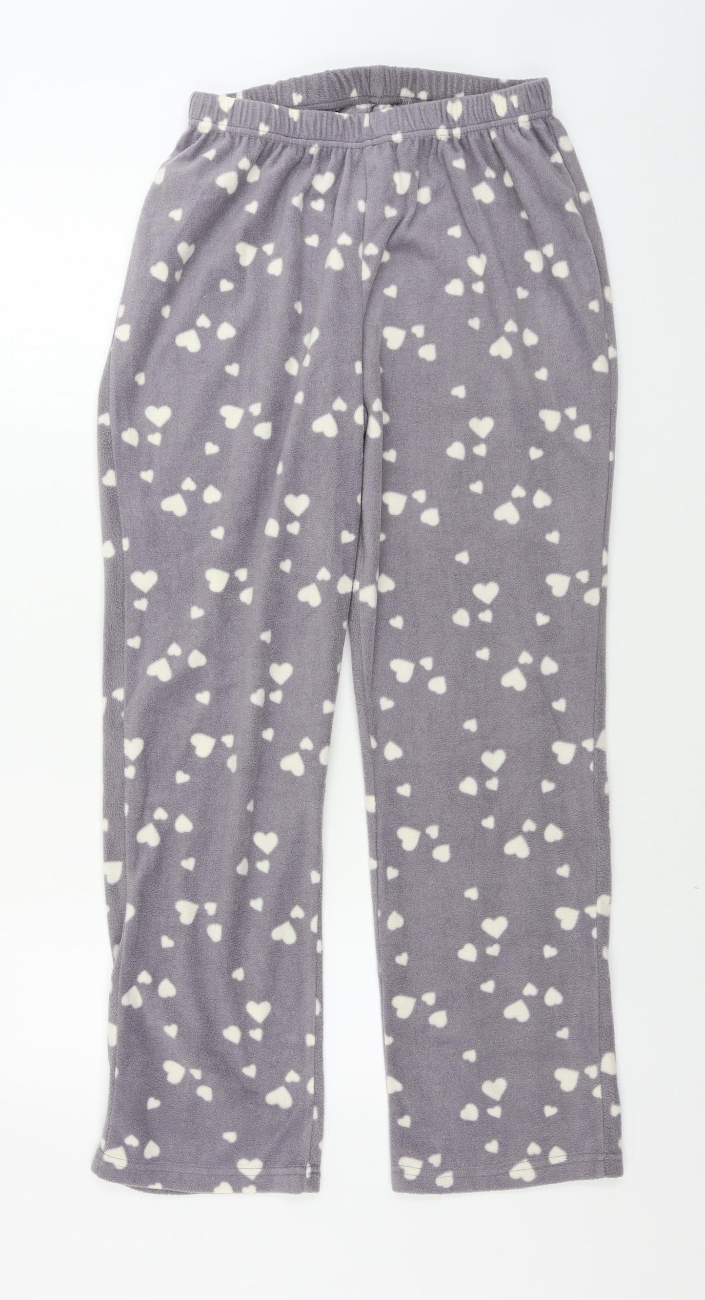 Womens UK Size 10 Preworn Regular Fit Sweatpants Grey Trousers
