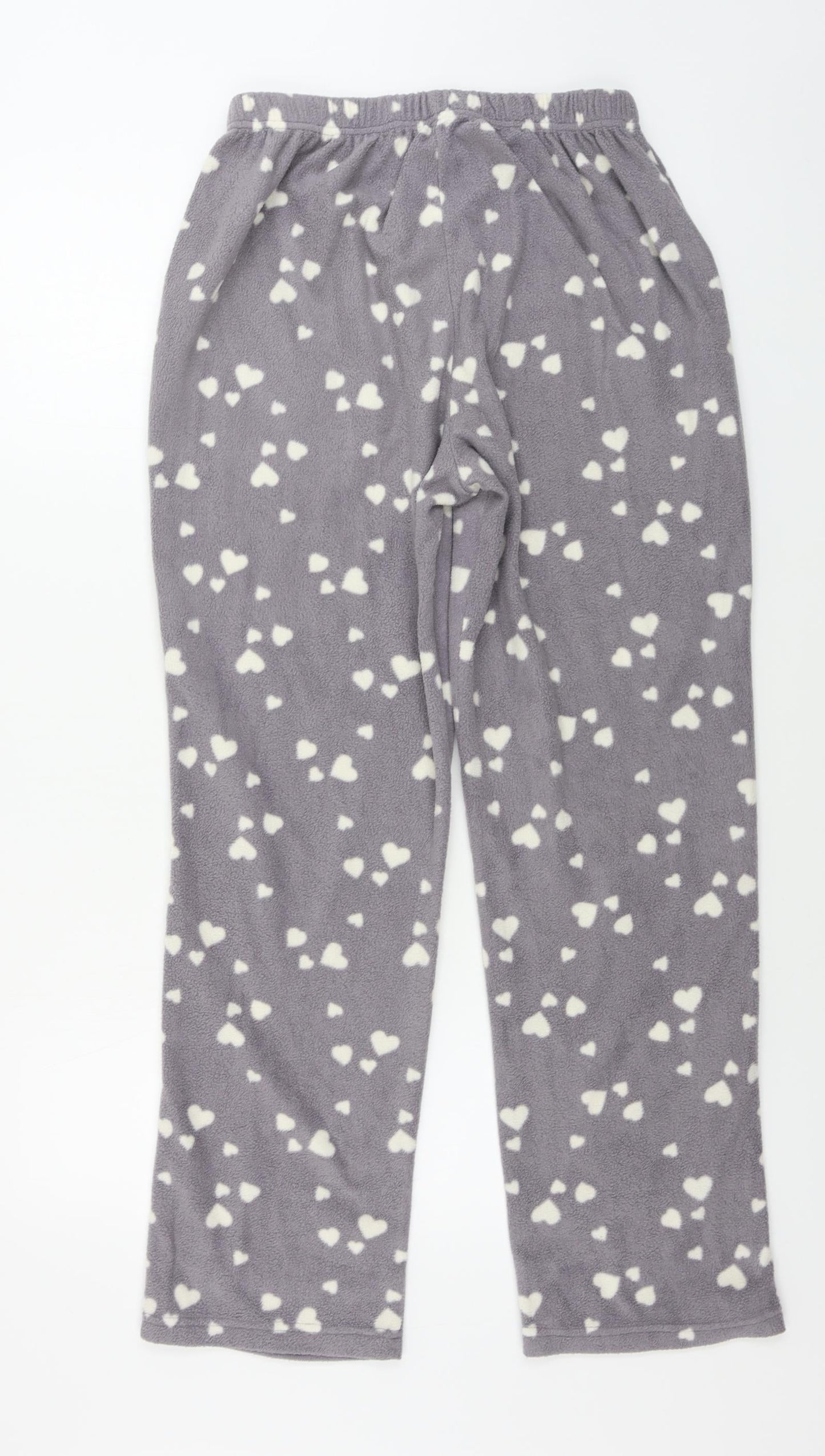 Womens UK Size 10 Preworn Regular Fit Sweatpants Grey Trousers