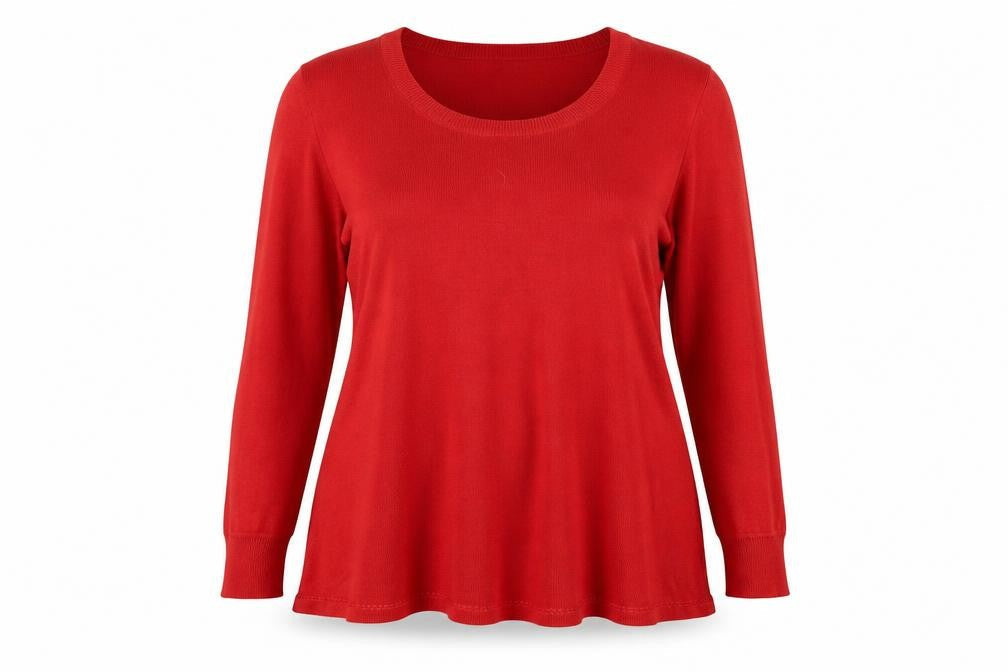 Womens UK Size 2XL H&M Red Pullover Jumper