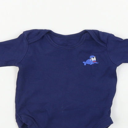 TU Boys Blue   Babygrow One-Piece Size 0-3 Months