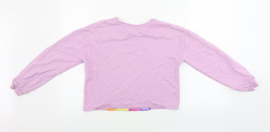 TU Girls Purple   Pullover Jumper Size 12 Years