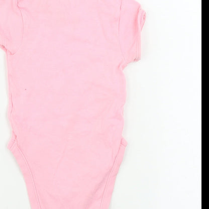 Primark  Girls Pink   Babygrow One-Piece Size 6-9 Months