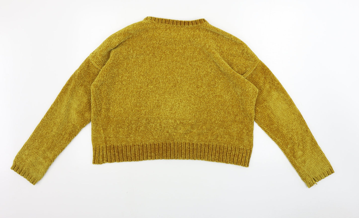 Lefties  Womens Yellow   Pullover Jumper Size L