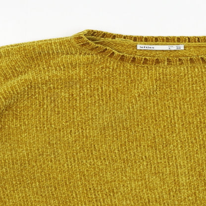 Lefties  Womens Yellow   Pullover Jumper Size L