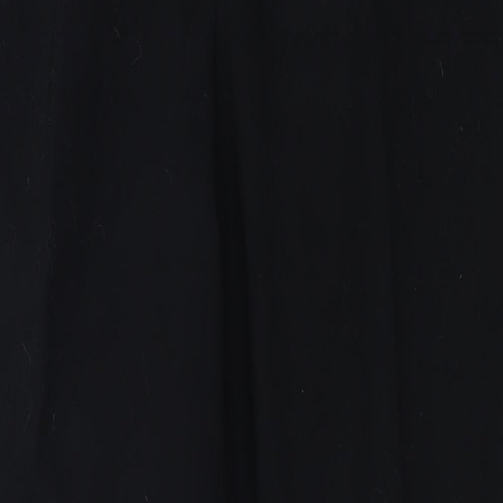 Womens UK Size 14 Marks and Spencer Regular Fit  Black Trousers