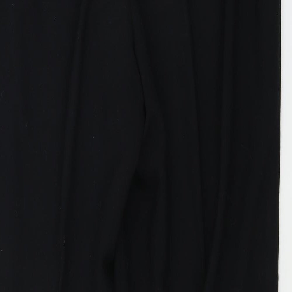 Womens UK Size 14 Marks and Spencer Regular Fit  Black Trousers