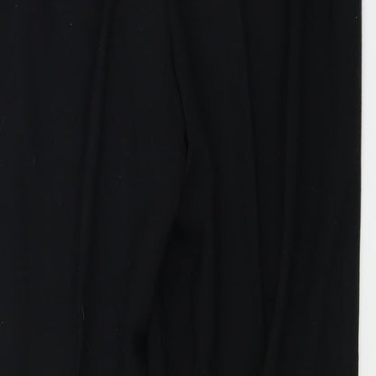 Womens UK Size 14 Marks and Spencer Regular Fit  Black Trousers
