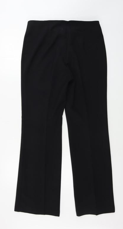 Womens UK Size 14 Marks and Spencer Regular Fit  Black Trousers