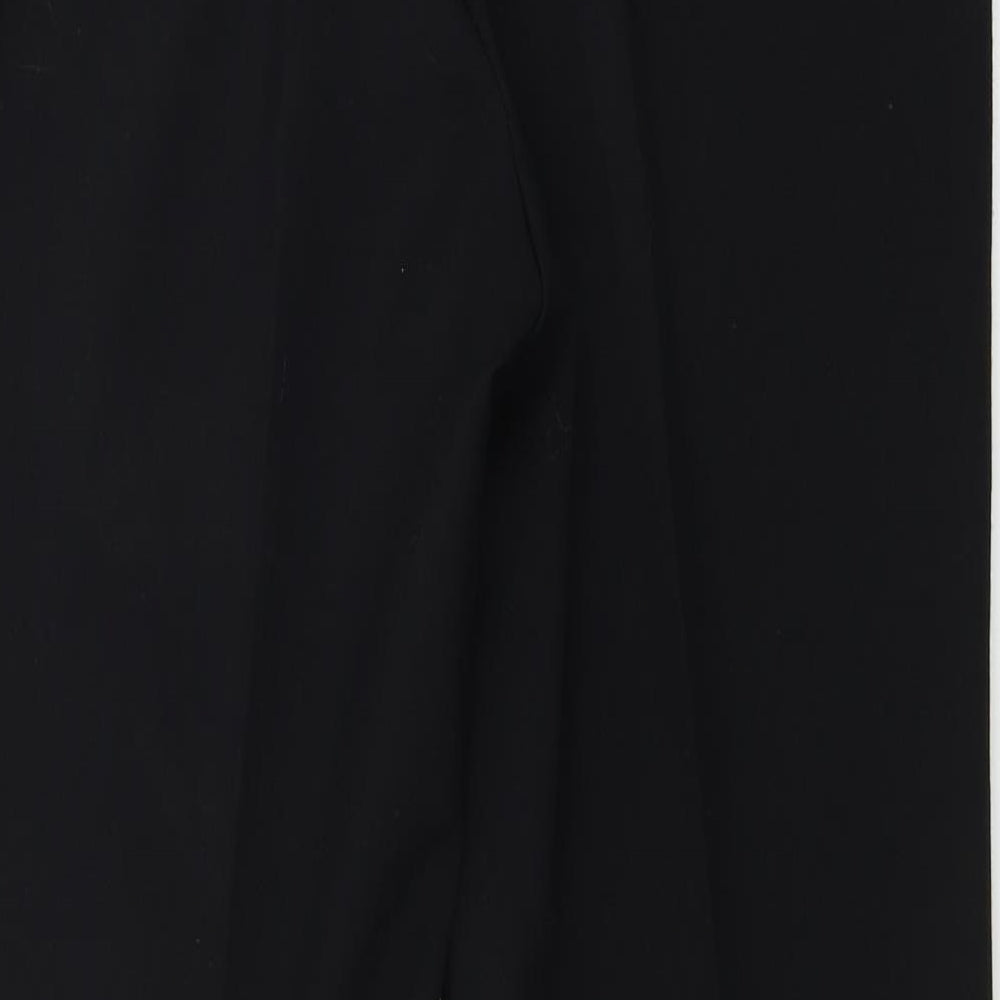 Womens UK Size 14 Marks and Spencer Regular Fit  Black Trousers