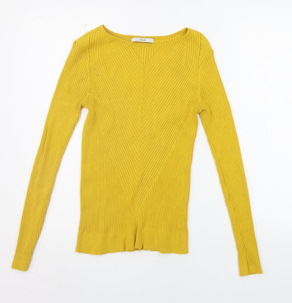 George Womens Yellow   Pullover Jumper Size 12