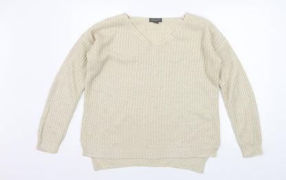 Primark Womens Beige   Pullover Jumper Size XS