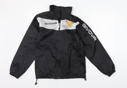 Givova Girls Black   Jacket Coat Size 2XS  - ggnp fc