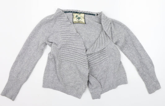 Debenhams Womens Grey   Cardigan Jumper Size 12