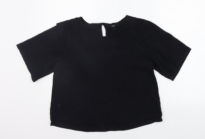 Womens UK Size 14 NEXT Black Pullover Jumper