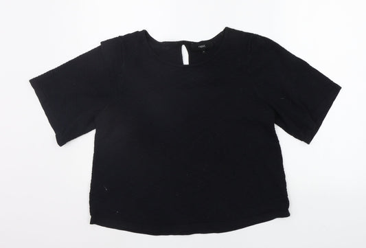 Womens UK Size 14 NEXT Black Pullover Jumper