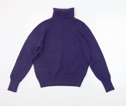 Womens UK Size 14 Marks and Spencer Purple Pullover Jumper