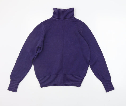 Womens UK Size 14 Marks and Spencer Purple Pullover Jumper