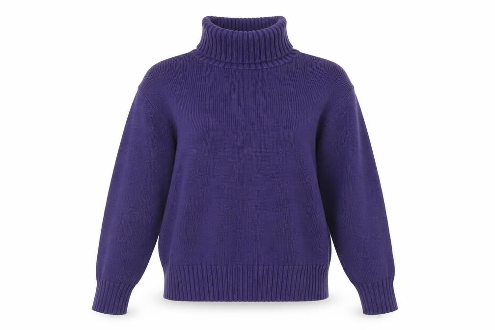 Womens UK Size 14 Marks and Spencer Purple Pullover Jumper