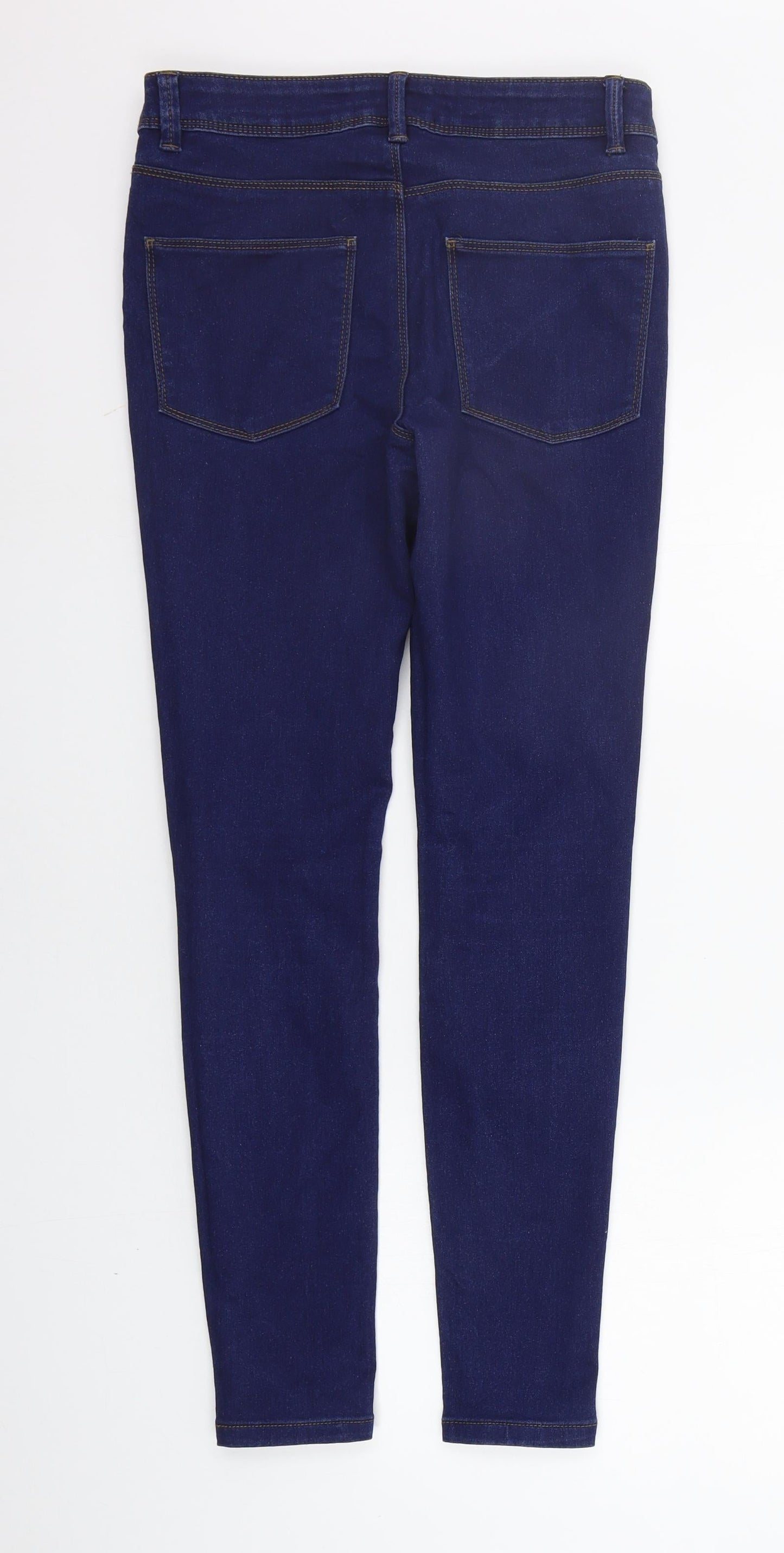 Womens UK Size 10 deniem & co Regular Fit Straight Blue Jeans