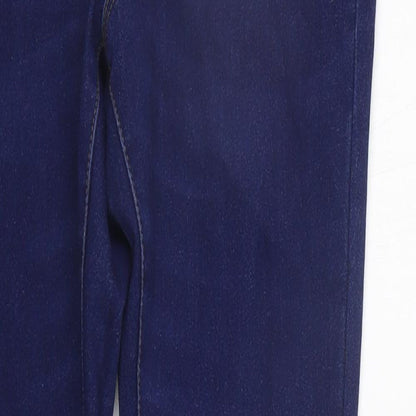 Womens UK Size 10 deniem & co Regular Fit Straight Blue Jeans