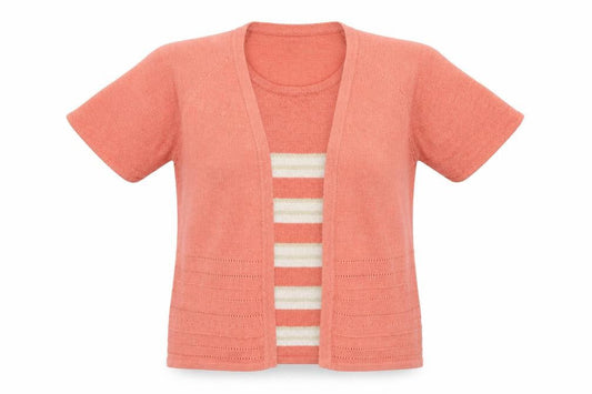 Womens UK Size XL bm Collection Orange Pullover Jumper