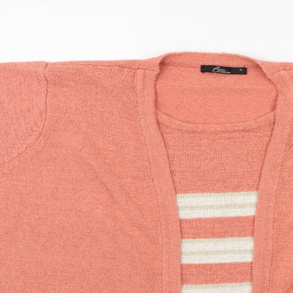 Womens UK Size XL bm Collection Orange Pullover Jumper