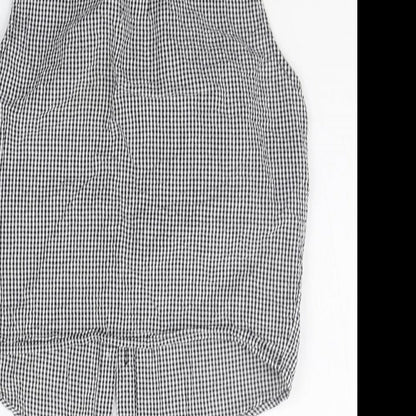 H&M Boys Grey Check  Basic Button-Up Size 12-13 Years
