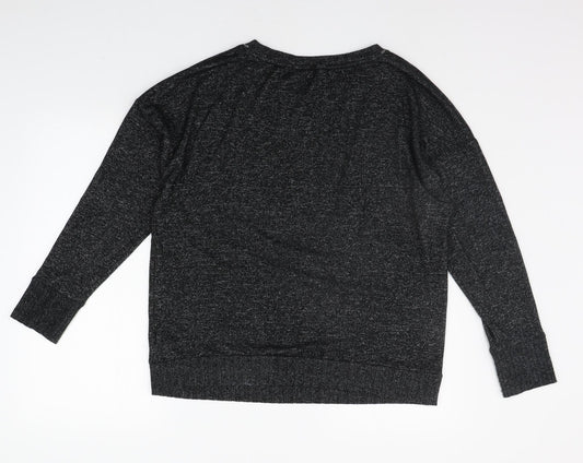 Womens UK Size 12 Marks and Spencer Black Pullover Jumper