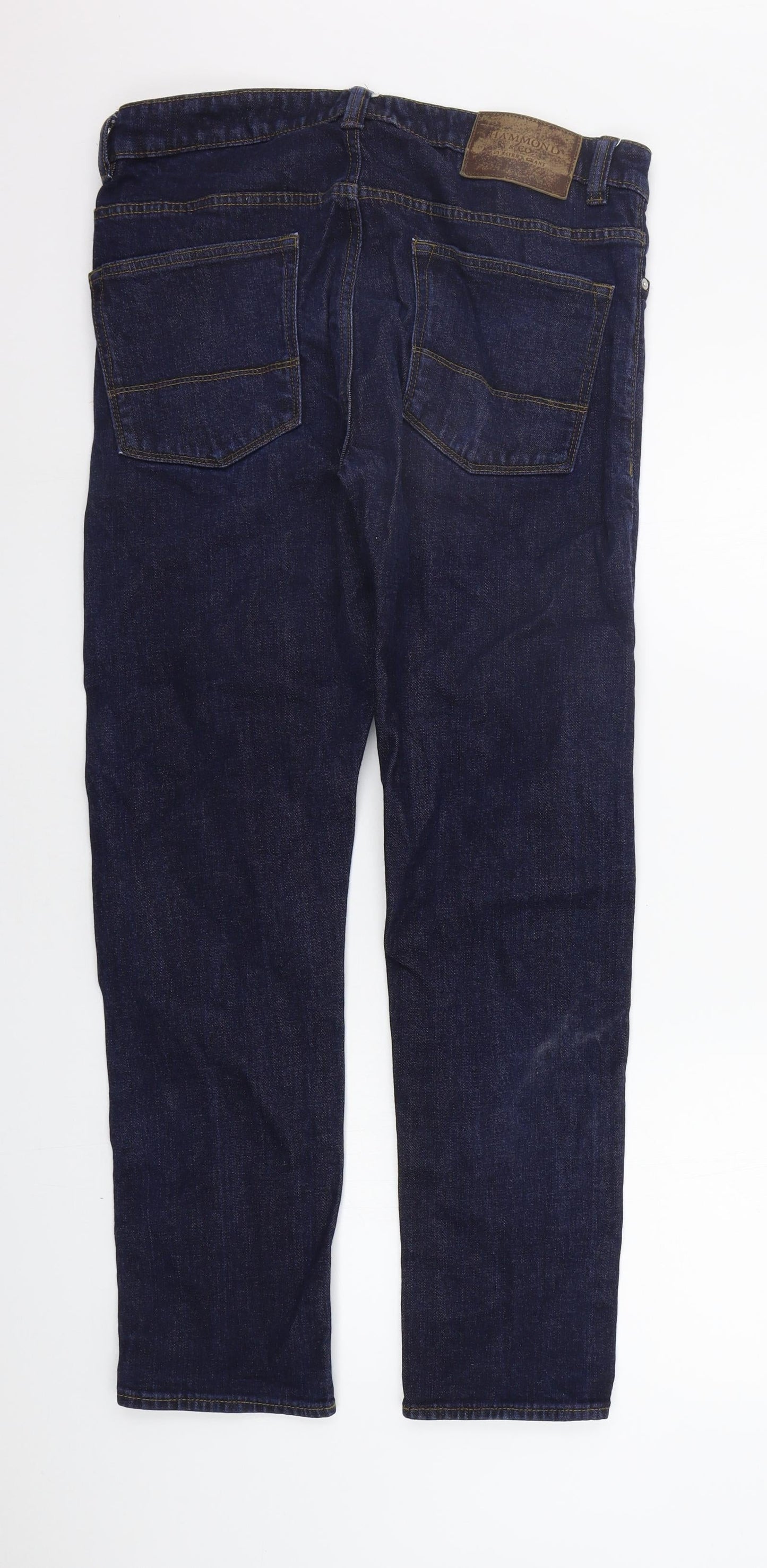 Hammond & CO Womens Blue   Straight Jeans Size 34 in L31 in