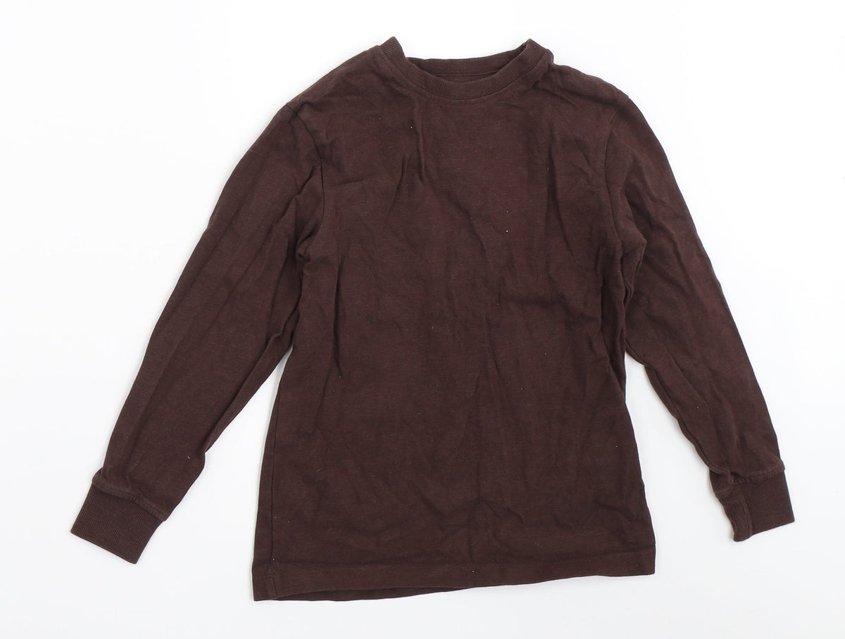 NEXT Boys Brown   Pullover Sweatshirt Size 7 Years