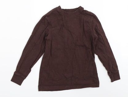 NEXT Boys Brown   Pullover Sweatshirt Size 7 Years