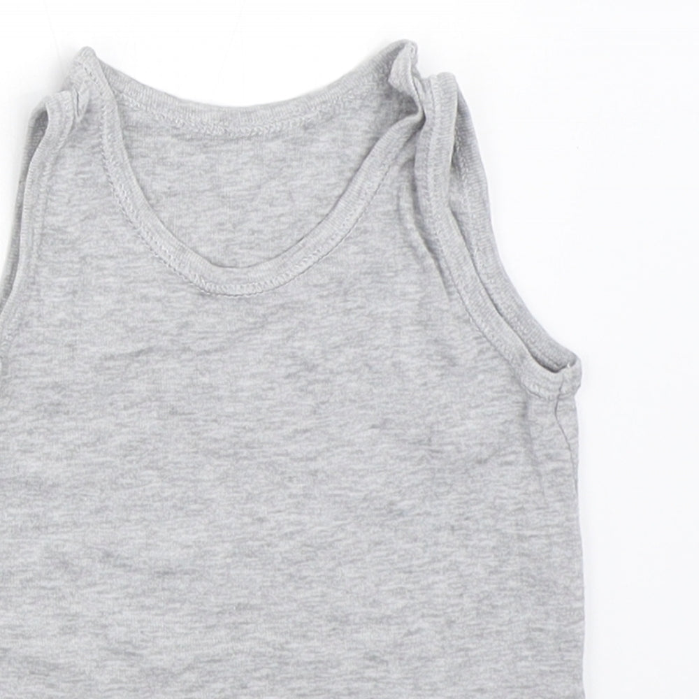 NEXT Boys Grey   Basic Tank Size 18-24 Months
