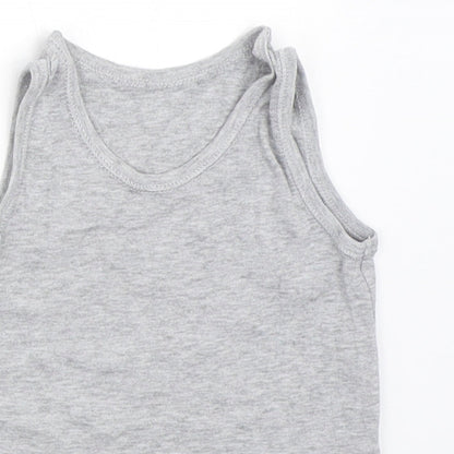 NEXT Boys Grey   Basic Tank Size 18-24 Months