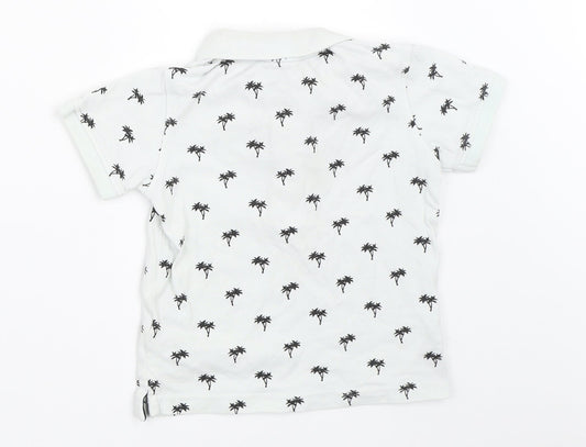 Primark Boys White   Basic Polo Size 2-3 Years