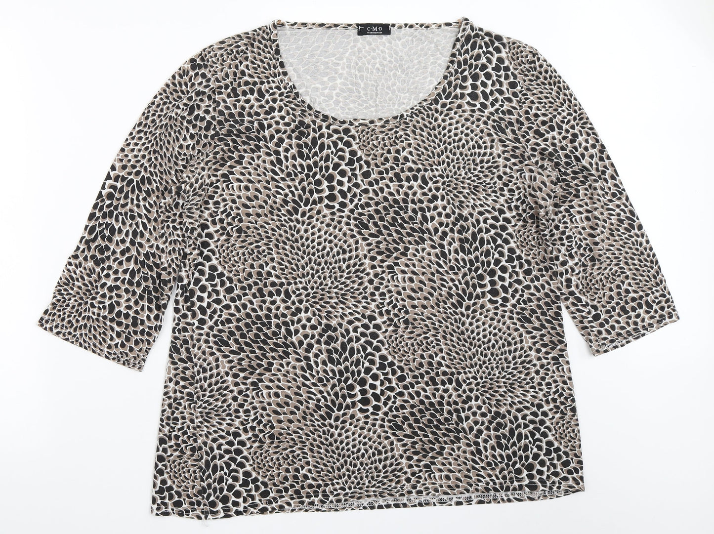 CMD Womens Black   Basic T-Shirt Size 2XL