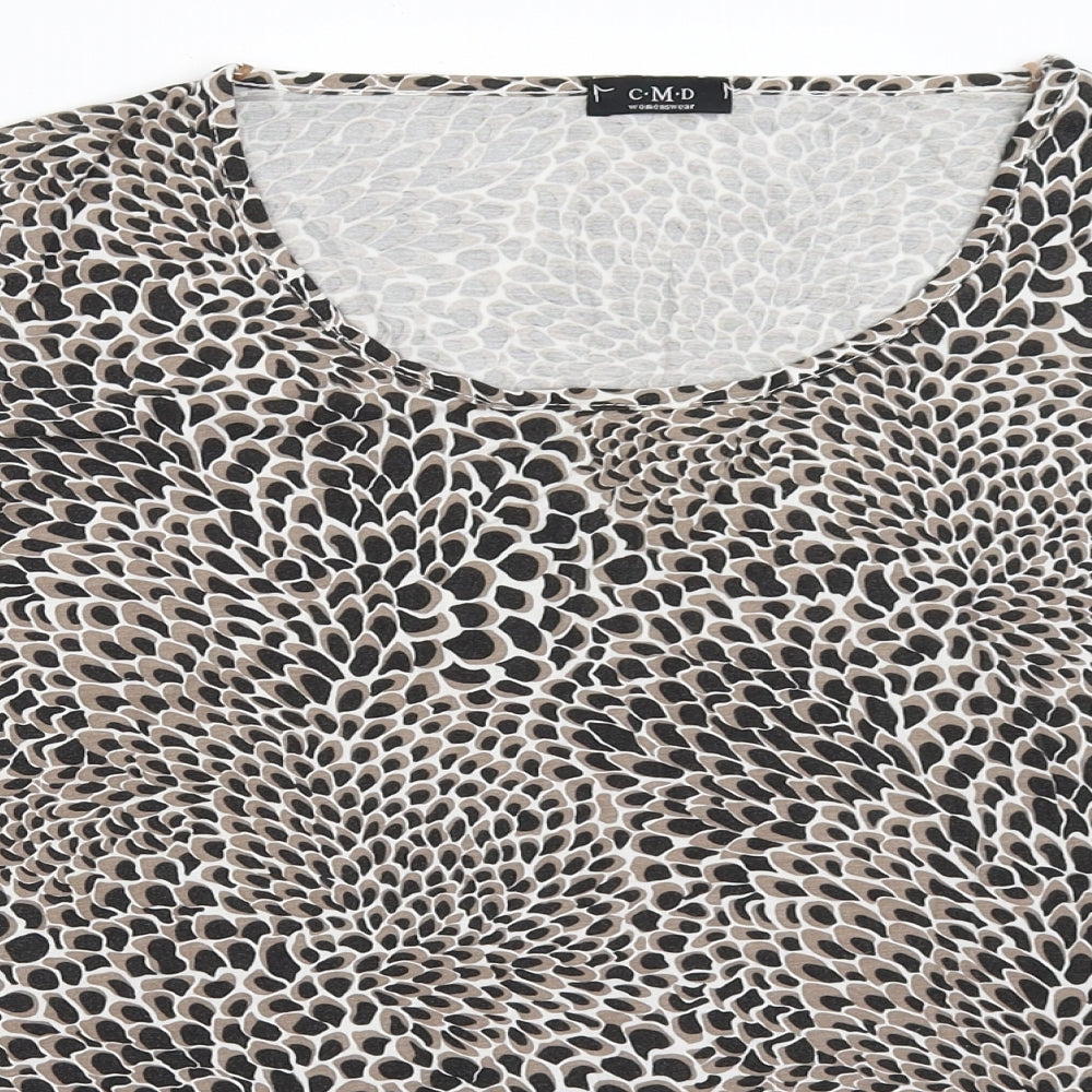 CMD Womens Black   Basic T-Shirt Size 2XL