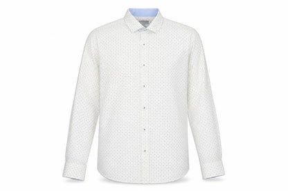 F&F Mens White    Button-Up Size 16