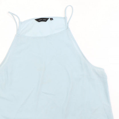 Womens UK Size 16 New Look Blue Basic Blouse