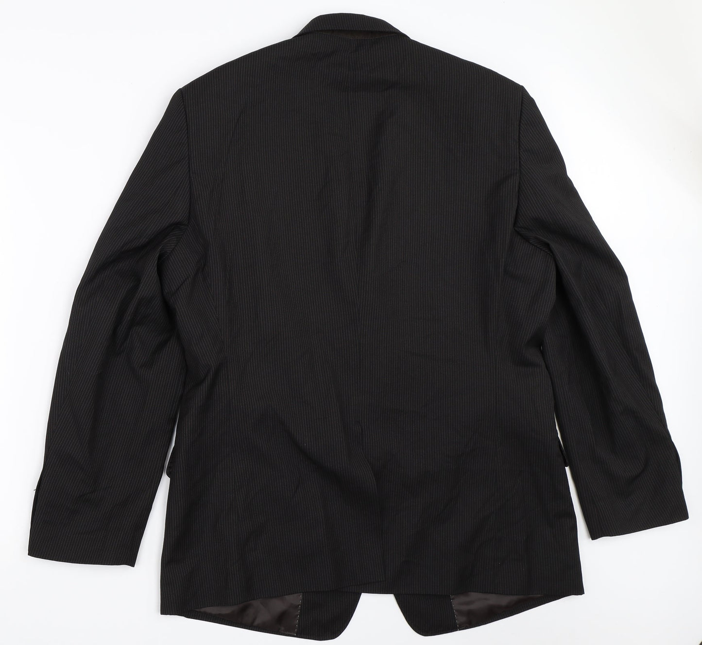 Mens UK Size 44 Butler & Webb Regular Black Suit Jacket