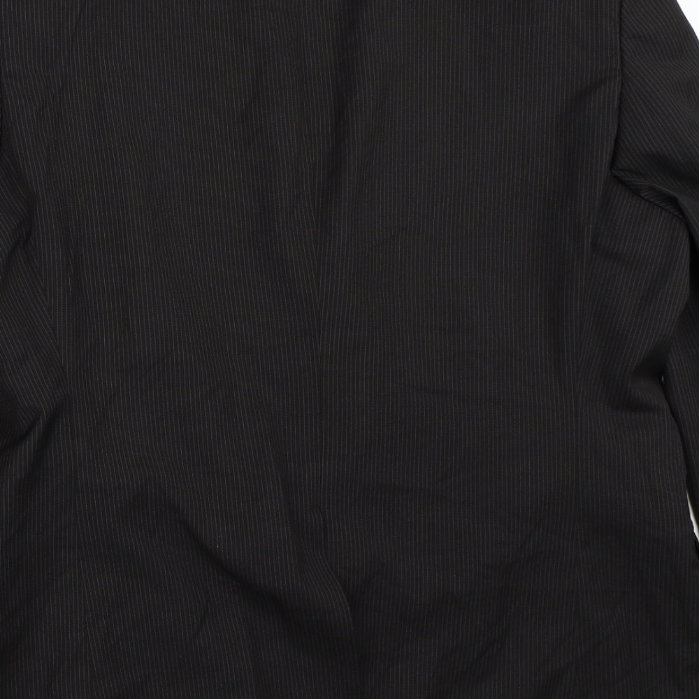 Mens UK Size 44 Butler & Webb Regular Black Suit Jacket