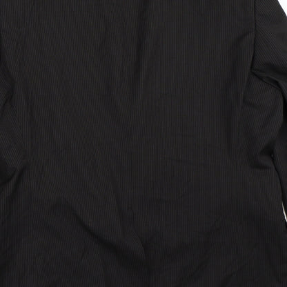 Mens UK Size 44 Butler & Webb Regular Black Suit Jacket