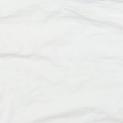Primark Boys White   Basic T-Shirt Size 9-12 Months
