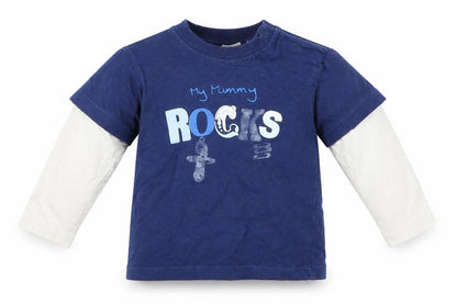 Debenhams Baby Multicoloured Geometric  Basic T-Shirt Size 12-18 Months