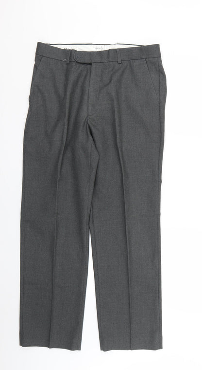 merit collection Mens Grey   Trousers  Size 34 L27 in
