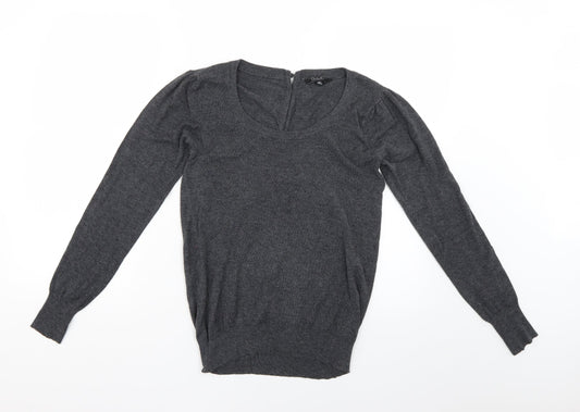 city by jcl Womens Grey   Pullover Jumper Size M
