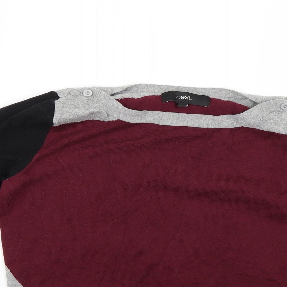 Womens UK Size 10 NEXT Multicoloured Pullover Jumper