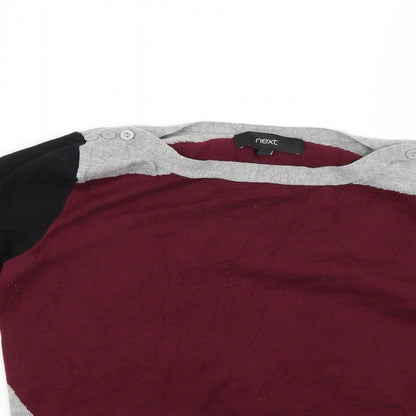 Womens UK Size 10 NEXT Multicoloured Pullover Jumper