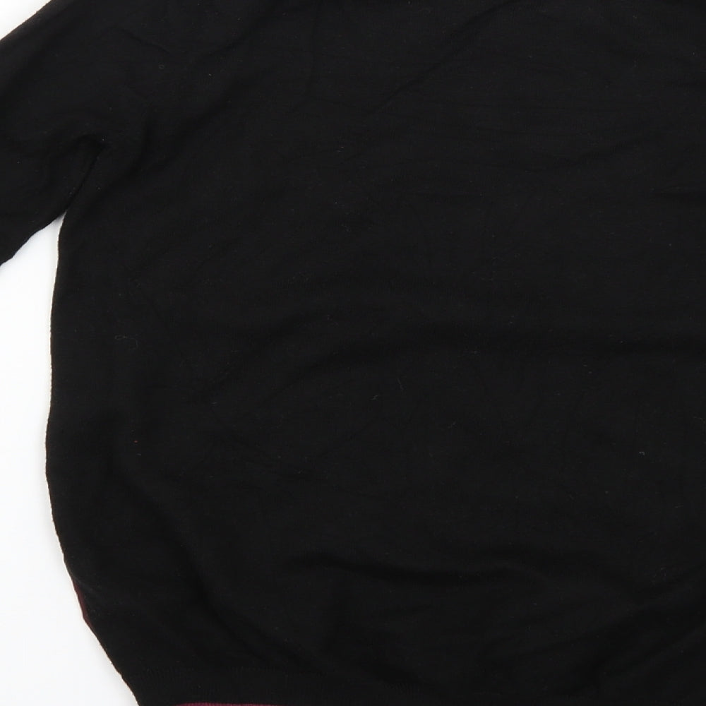 Womens UK Size 6 Warehouse Black Pullover Jumper