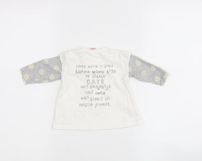 NEXT Girls Silver   Basic Casual Size 3-6 Months