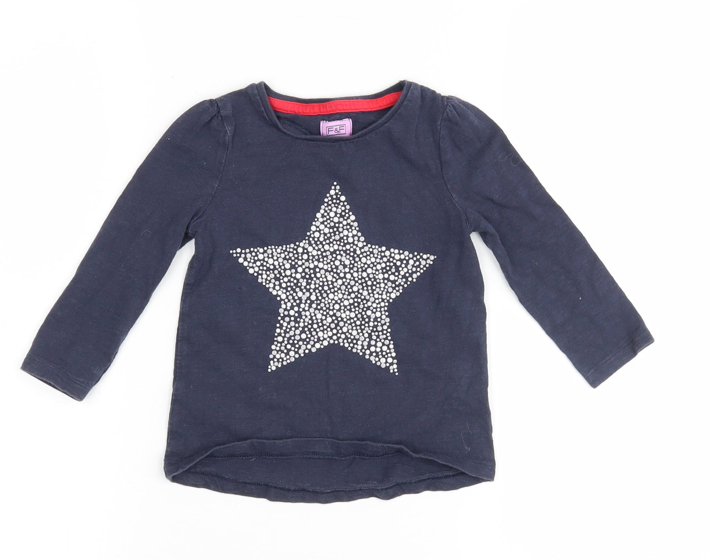 F&F Girls Blue   Basic Casual Size 12-18 Months